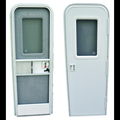 Ap Products AP Products 015-2014742 RV Entrance Door Window Frame - White 015-2014742